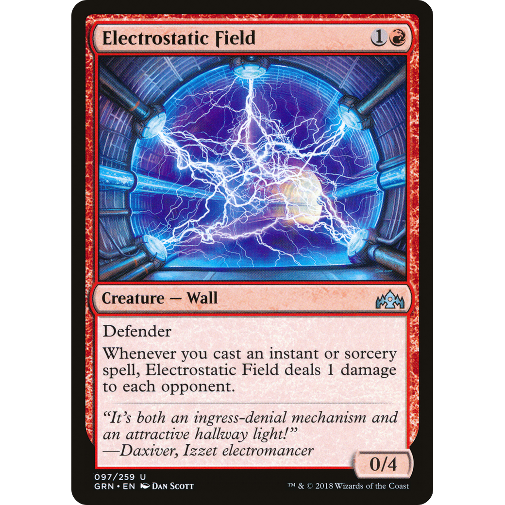 Electrostatic Field (GRN-097) - Guilds of Ravnica Foil