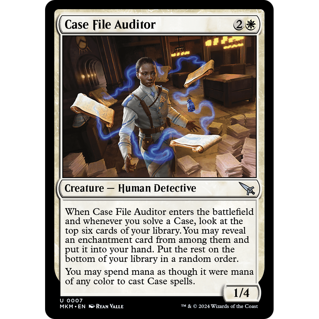 Case File Auditor (MKM-007) - Murders at Karlov Manor