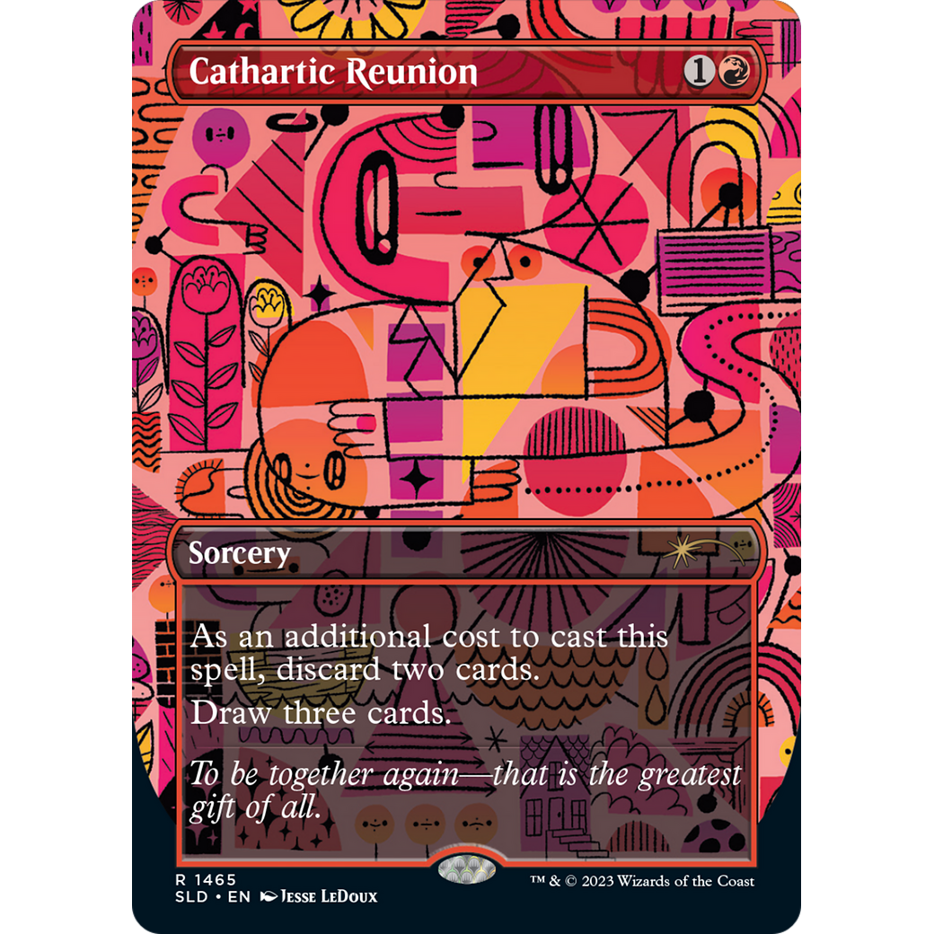 Cathartic Reunion (1465) (SLD-1465) - Secret Lair Drop (Borderless)