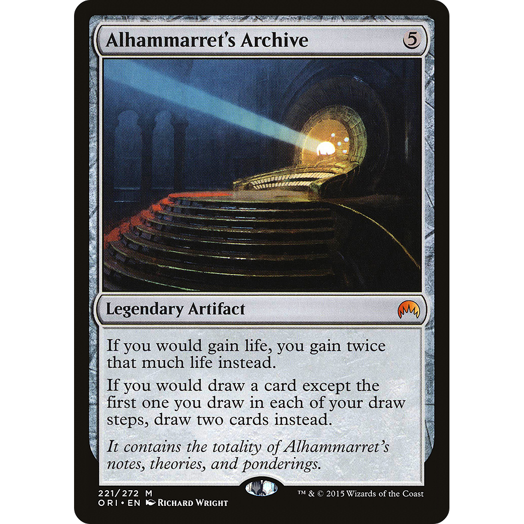 Alhammarret's Archive (ORI-221) - Magic Origins