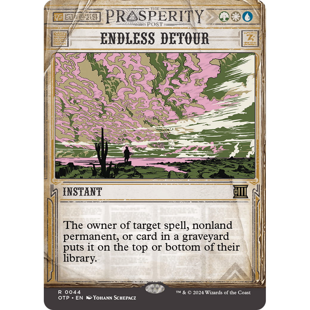 Endless Detour (OTP-044) - Breaking News: (Showcase) (Borderless)