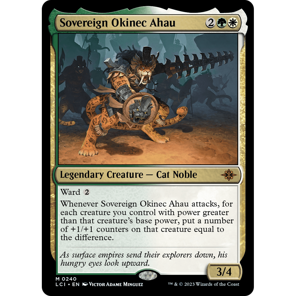 Sovereign Okinec Ahau (LCI-240) - The Lost Caverns of Ixalan Foil