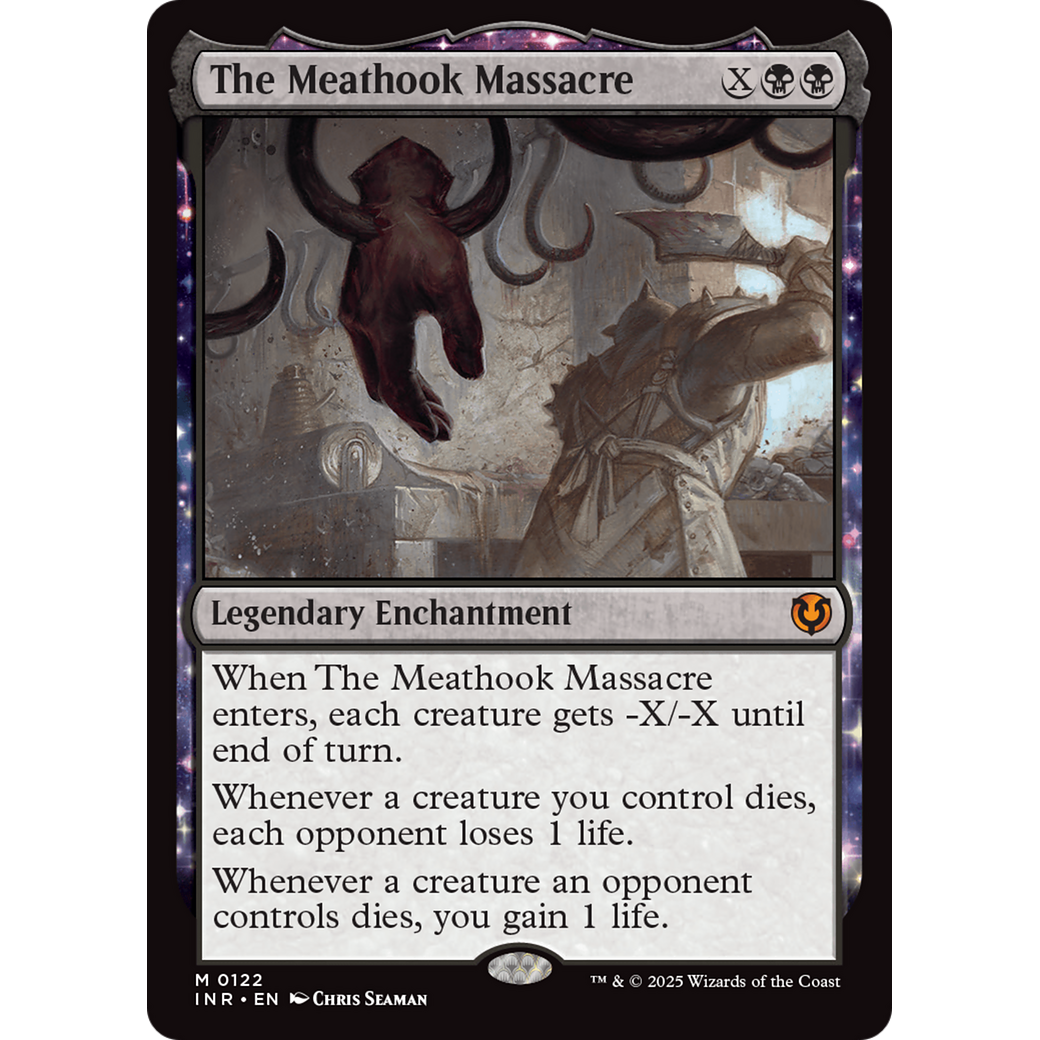 The Meathook Massacre (INR-122) - Innistrad Remastered: (enchantment) Foil