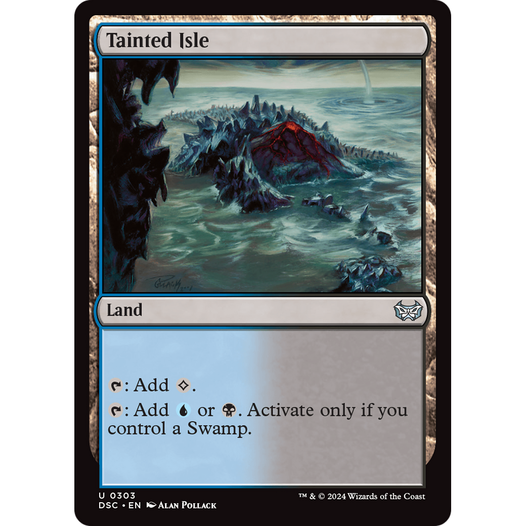Tainted Isle (DSC-303) - Duskmourn: House of Horror Commander