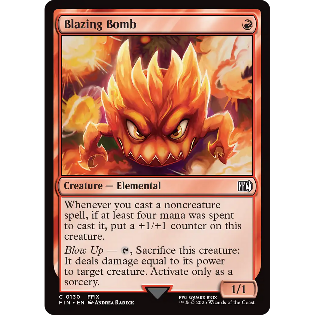 Blazing Bomb (FIN-130) - FINAL FANTASY