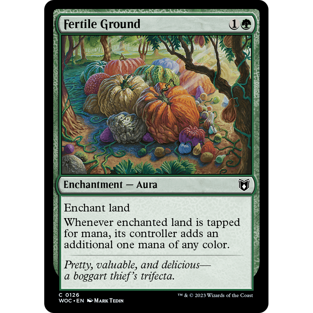 Fertile Ground (WOC-126) - Wilds of Eldraine Commander