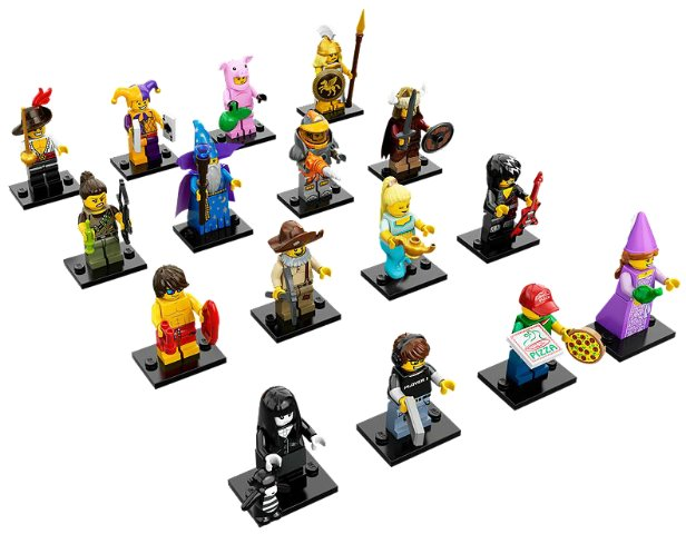 [MINIFIGURES, Complete Set] Minifigure, Series 12