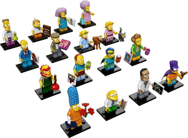 [MINIFIGURES, Complete Set] The Simpsons, Series 2