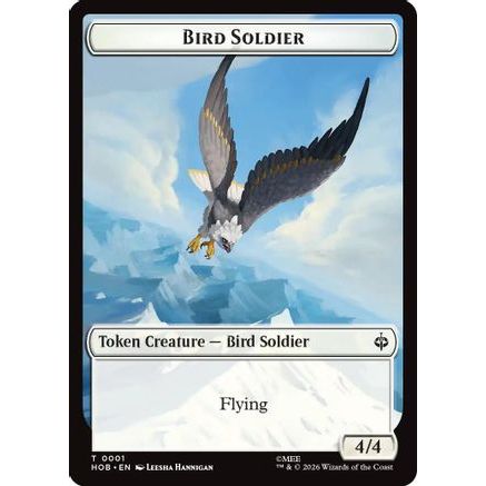 Bird Soldier // Axe Double-Sided Token (HOB-1 // 10) - The Hobbit