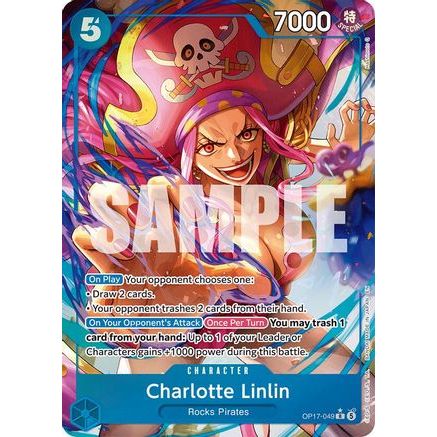 Charlotte Linlin (049) (Alternate Art) (OP17-049) - The World's Strongest Warriors Foil