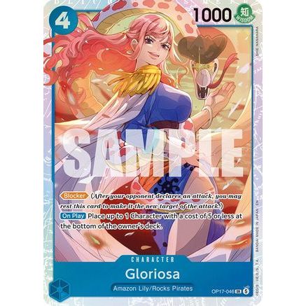 Gloriosa (OP17-046) - The World's Strongest Warriors Foil