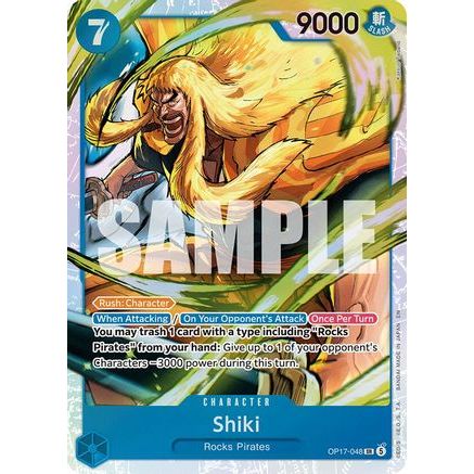 Shiki (048) (OP17-048) - The World's Strongest Warriors Foil