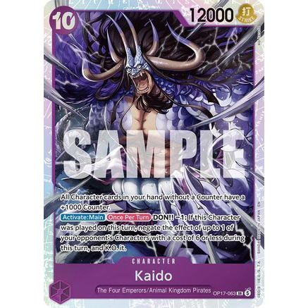 Kaido (063) (OP17-063) - The World's Strongest Warriors Foil
