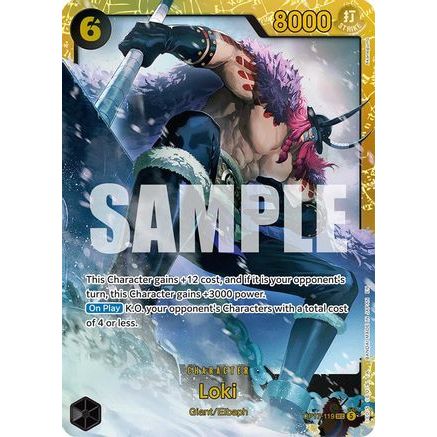 Loki (OP17-119) - The World's Strongest Warriors Foil