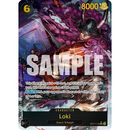 Loki (Alternate Art) (OP17-119) - The World's Strongest Warriors Foil