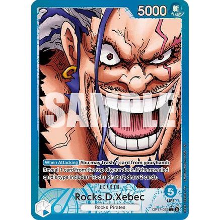 Rocks.D.Xebec (039) (Alternate Art) (OP17-039) - The World's Strongest Warriors Foil