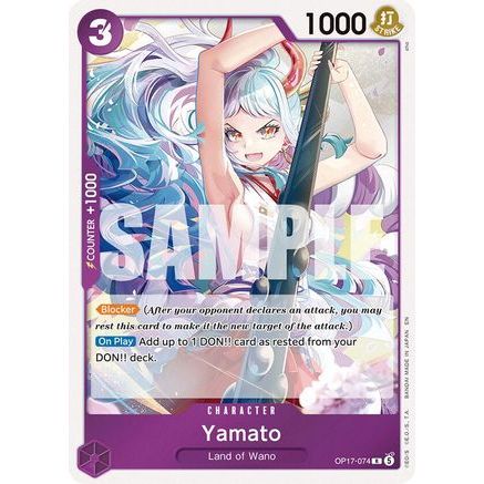 Yamato (OP17-074) - The World's Strongest Warriors Foil