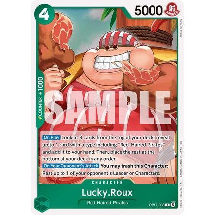 Lucky.Roux (OP17-033) - The World's Strongest Warriors Foil