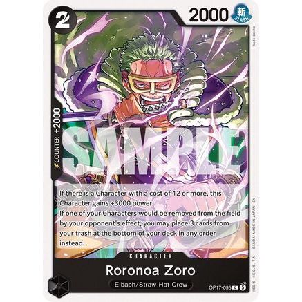 Roronoa Zoro (095) (OP17-095) - The World's Strongest Warriors