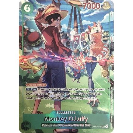 Monkey.D.Luffy (118) (English Version 3rd Anniversary Set) (OP13-118) - One Piece Promotion Cards Foil