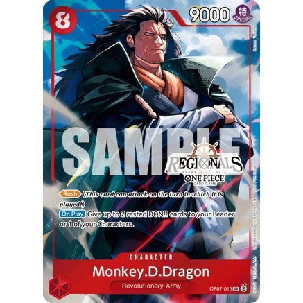 Monkey.D.Dragon (Regional Participation Pack 2026 Vol.2) (OP07-015) - One Piece Promotion Cards Foil