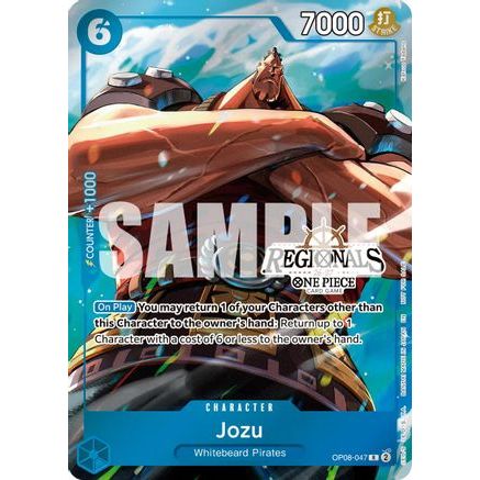 Jozu (Regional Participation Pack 2026 Vol.2) (OP08-047) - One Piece Promotion Cards Foil