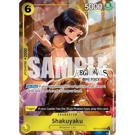 Shakuyaku (Regional Participation Pack 2026 Vol.2) (OP14-107) - One Piece Promotion Cards Foil