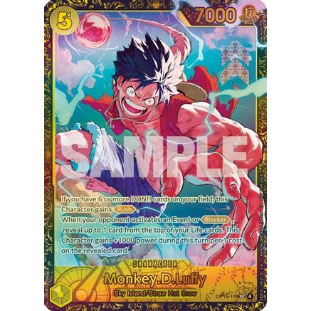 Monkey.D.Luffy (OP15-119) (OP15-119) - One Piece Promotion Cards Foil