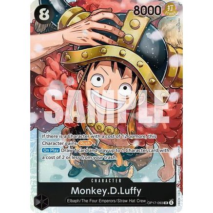 Monkey.D.Luffy (093) (OP17-093) - The World's Strongest Warriors Foil