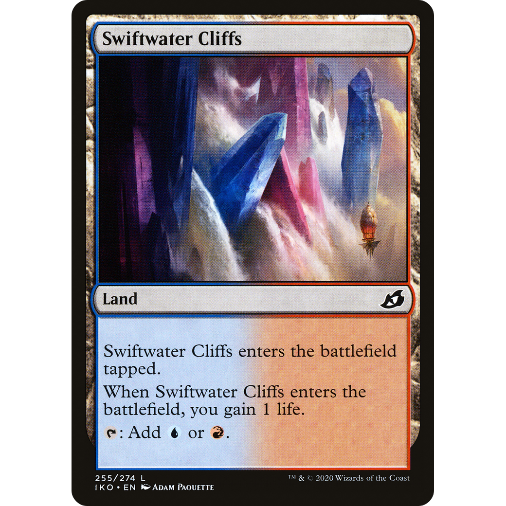 Swiftwater Cliffs (IKO-255) - Ikoria: Lair of Behemoths Foil