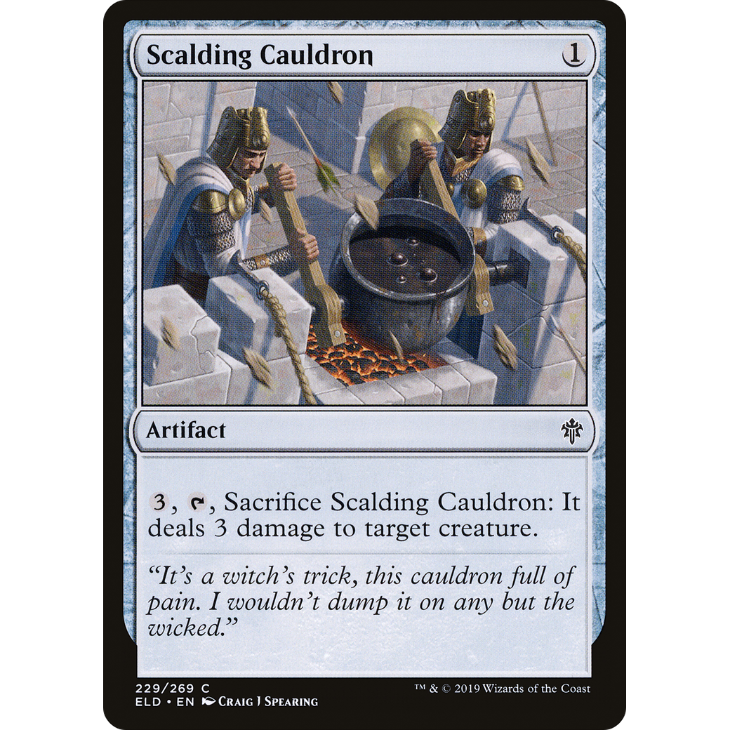 Scalding Cauldron (ELD-229) - Throne of Eldraine