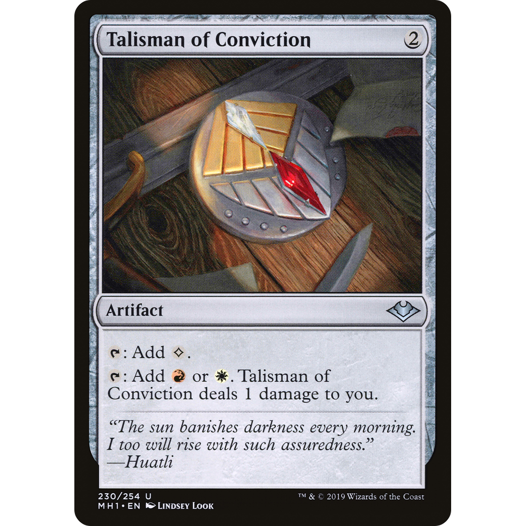 Talisman of Conviction (MH1-230) - Modern Horizons