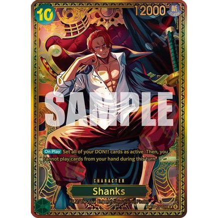 Shanks (OP13-028) (SP) (OP13-028) - The World's Strongest Warriors Foil