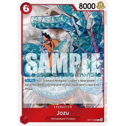 Jozu (OP17-008) - The World's Strongest Warriors Foil