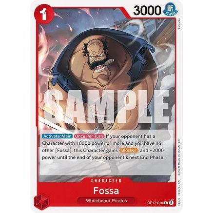 Fossa (OP17-010) - The World's Strongest Warriors