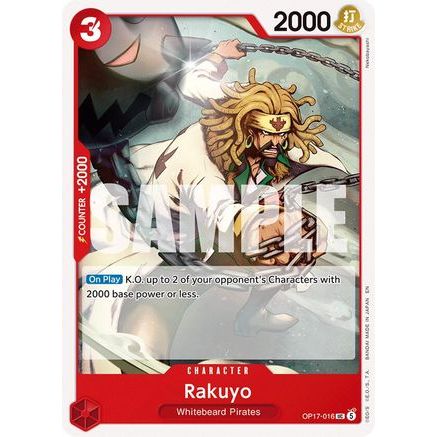 Rakuyo (OP17-016) - The World's Strongest Warriors