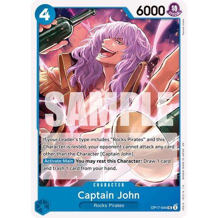 Captain John (OP17-044) - The World's Strongest Warriors