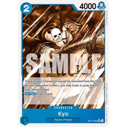 Kyo (Pandaman Art) (OP17-045) - The World's Strongest Warriors