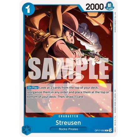 Streusen (050) (OP17-050) - The World's Strongest Warriors
