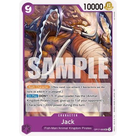 Jack (OP17-069) - The World's Strongest Warriors