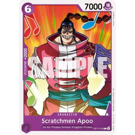 Scratchmen Apoo (OP17-070) - The World's Strongest Warriors