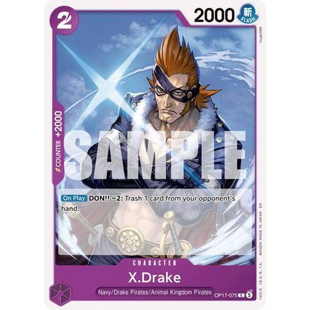 X.Drake (OP17-075) - The World's Strongest Warriors