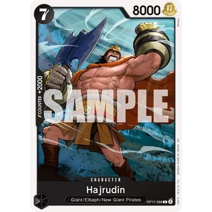 Hajrudin (OP17-088) - The World's Strongest Warriors