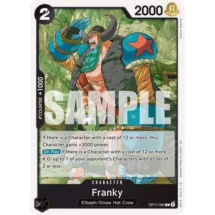 Franky (OP17-090) - The World's Strongest Warriors