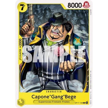 Capone"Gang"Bege (OP17-100) - The World's Strongest Warriors