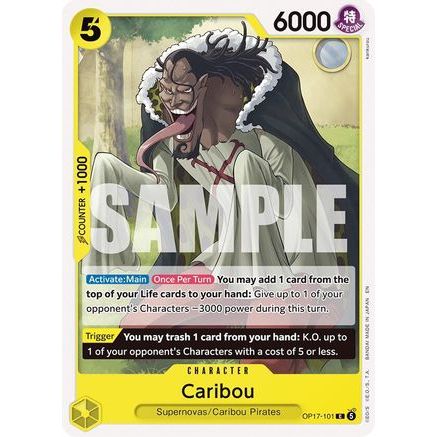 Caribou (OP17-101) - The World's Strongest Warriors
