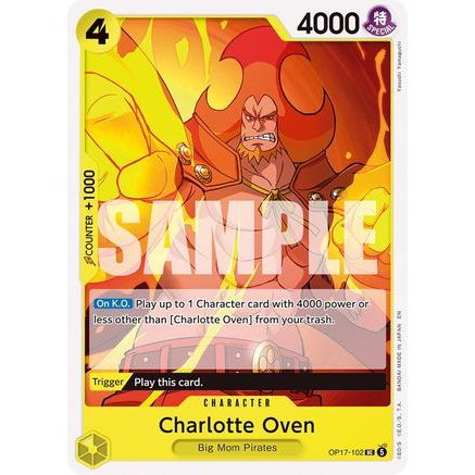 Charlotte Oven (OP17-102) - The World's Strongest Warriors