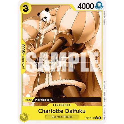 Charlotte Daifuku (Pandaman Art) (OP17-107) - The World's Strongest Warriors