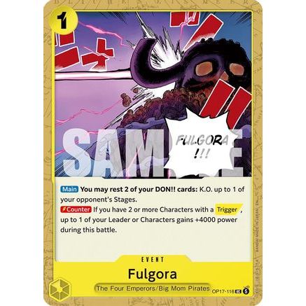 Fulgora (OP17-116) - The World's Strongest Warriors