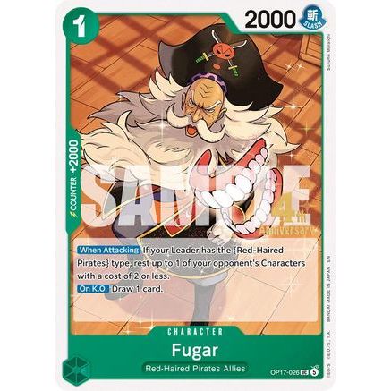 Fugar (OP17-026) - The World's Strongest Warriors Release Event Cards
